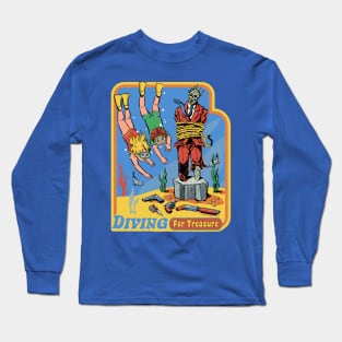 Diving For Treasure Long Sleeve T-Shirt